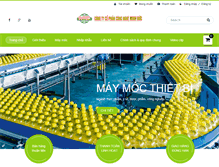 Tablet Screenshot of minhducmayvacongnghe.com
